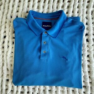 Tommy Bahama Blue Polo Shirt for Men